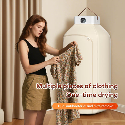 Smart 2-in-1 Automatic Portable Clothes Steamer & Dryer System